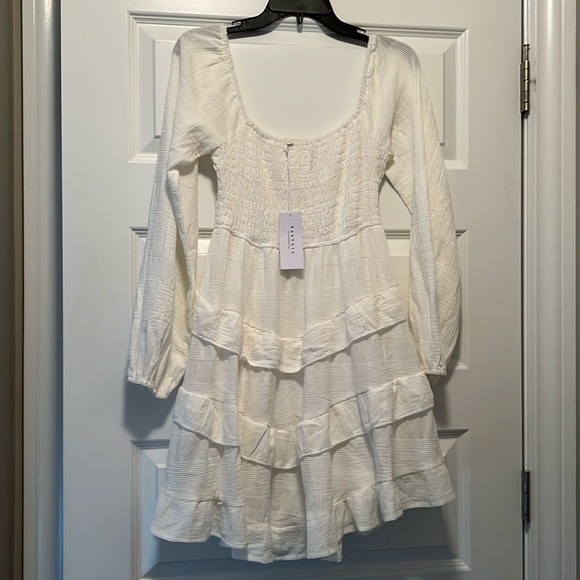 Baevely Dresses & Skirts - These Three Boutique, BaeVely White Dress- New With Tags
